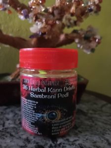 AMM 36 Herbal Kann Dristhi Sambrani Podi
