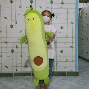 GỐI ÔM DÀI HÌNH QUẢ BƠ DÀI 1 MÉT GỐI ÔM NGỦ SIZE LỚN VẢI MINISO MỀM MỊN CAO CẤP CHỐNG NHĂN ẢNH THẬT