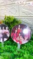 Quạt Blackpink cầm tay hình Thần Tượng Kpop. 