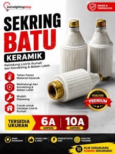 sekring batu listrik rumah 6 A sikring 10 A