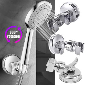 Adjustable Shower Head Holder Bathroom Strong Vacuum Suction Cup Shower Rack Bathroom Accessories