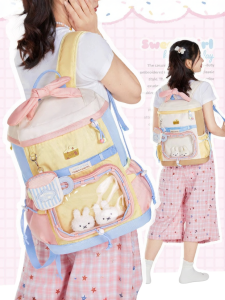 Miffy | Women Dopamine Fashion Large Capacity Travel Backpack