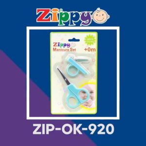 Zippy Gunting Kuku Bayi Paket Manikur Baby Manicure Set Shaped For Little Nails Serbaguna OK-920