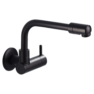 CUNGSA | Single Cold Water Long Spout Rotatable Anti-Splash Wall Mounted Tap
