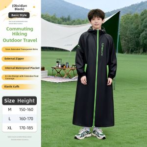 ZHENGYU | Waterproof Full-length Student Raincoat for School