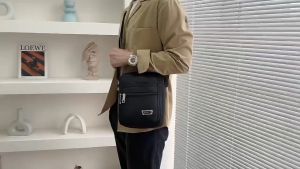 [LỖI 1 ĐỔI 1]Túi xách đeo chéo nam thời trang 7 ngăn TULIP ONE TUI01 HÀNG CHUẨN chất liệu vải dù chống nước chống xước cao cấp với nhiều màu sắc lựa chọn