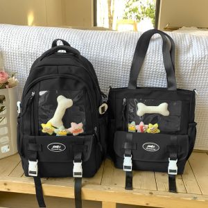 IRD | Fashion Niche Transparent Ita Bag Backpack