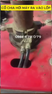 Van nối quay bằng khí nén Máy đổi lốp Xi lanh Máy phân phối không khí