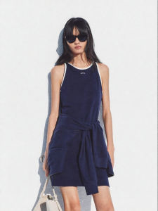 MO&Co. | Active Summer New Cotton Dress with Built-in Bra