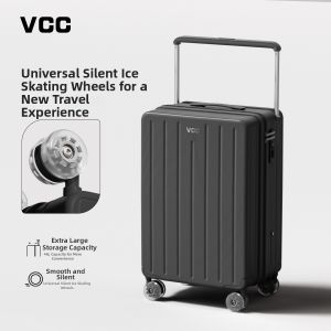 VCC | Wider Middle Handlebar Large Capacity Lightweight Cabin Approved Trolley Suitcase 24 Inch