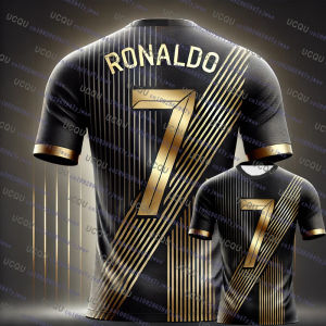 2026 New Arrival Special Edition Ronaldo 7 Football Jersey Oversize Sport Short Sleeve Training Uniform Soccer Jersey Kid Tshirt