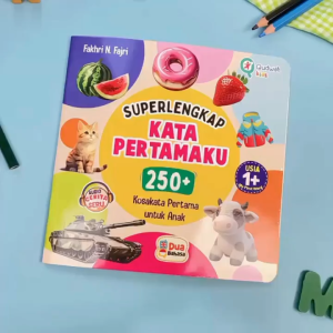 Buku Superlengkap Kata Pertamaku 250+ Kosakata Pertama Usia 1+ (Qudwah Kids)