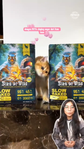 Bite of Wild B45 All Life Stages Cat Grain Free Slow Baked 50 Gr / Makanan Kering Kucing