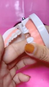 Thermal Beads Replacement Temporary Tooth Repair Kit Moldable Falseteeth Solid Glue Denture Adhesive