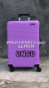 Koper 24 inch Polo Geneva - koper bagasi - Tas Travel - koper fiber hardcase - koper cewe - koper cowo - koper anti pecah - koper murah - koper roda 4 – koper 4 roda - koper anti air - koper premium – koper import - koper promo - bayar di tempat