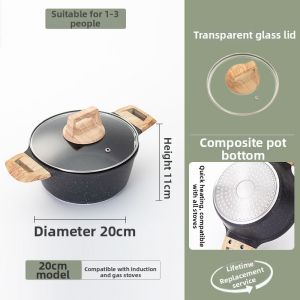 Heat-resistant and Crack-proof Cooking Clay Pot