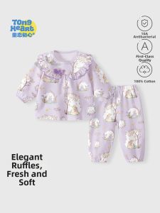 TONGLIANCHUXIN | Cotton Long Sleeve Baby Outfit Set