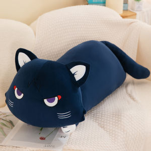 Đồ Chơi Búp Bê Hình Mèo Dài Hình Người Chơi Giường Đệm Nhồi Bông Bằng Vải Nhung PP Cotton Dành Cho Người Lớn Và Trẻ Em Từ 6 Tuổi Trở Lên