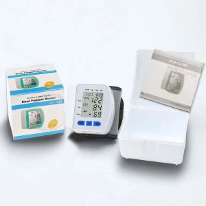 Digital Wrist Blood Pressure Monitor Medical Upper Arm Sphygmomanometer Automatic Tonometer Tensiometro Blood Pressure Meter