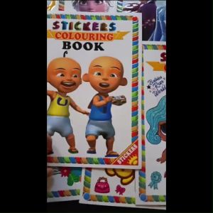 Colouring Sticker Books (Size : L27cm x W21cm)