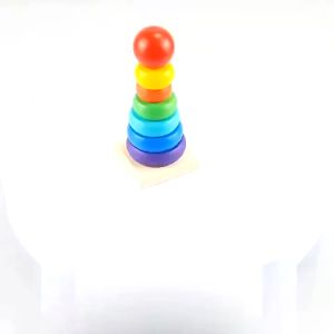 Jackjacktoys Mainan Edukatif Anak - Mainan Kayu Donat Susun Puzzle