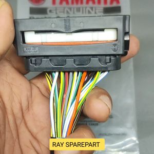 SOCKET KABEL ECU ECCU ECM ACG YAMAHA NMAX AEROX LEXI ORIGINAL / SOKET KABEL MOTOR