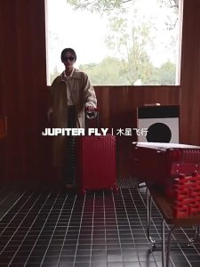 JUPITER FLY 20/24/26" Carry-On Suitcase | Aluminum Alloy Frame Covestro PC 360° Spinner Wheels