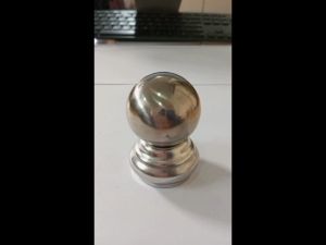Mahkota Stainless Bola 1 1/4 in x1 1/2in Aksesories stainless steel tangga pagar kanopi