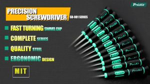 ProsKit SD-081-T20H Precision Screwdriver For Star Type W/ Temper Proof (1PK-081-T20H)