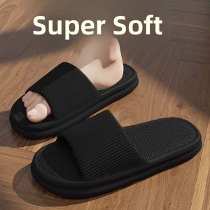 Mens Anti-Odor Slippers Soft Bottom Indoor Home Non-Slip Summer New Style EVA Slippers Comfortable Home Shoes for Middle-Aged And Elderly