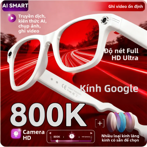 Kính Thông Minh AI 8MP Với Chức Năng Quay Video Gọi Bluetooth Tai Nghe Thể Thao Không Dây Màn Hình Cảm Ứng Chống Tia UV Dành Cho Nam Và Nữ