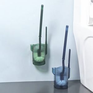 Durable Strong Bristle Modern Toilet Scrubber Brush (BR013)