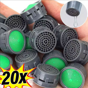20Pcs Faucet Aerator Flow Restrictor Replacement Parts Insert Sink Aerator Basin Tap Filter Kitchen Faucet Accessories