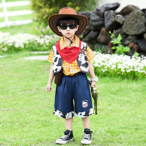 Boys Woody Cowboy Cosplay Costume