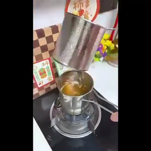 Freemir 12 cm Panci Deep Fryer Stainless Steel Freemir Deep Fryer Penggorengan Pot Set