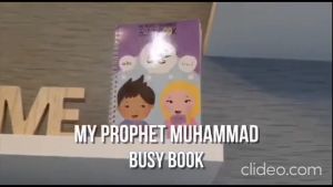 Prophet Muhammad Busy Book | Buku aktiviti untuk kanak-kanak kenal Nabi Muhammad