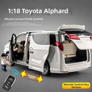Simulated Alphard Business Car 1/18