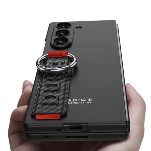 szhaiyu | Elastic Wrist Strap Ring Protective Phone Case for Samsung Galaxy Z Fold 7 6 Fold7 Fold6 Shockproof Cover