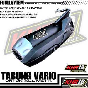 Knalpot Copy CMS Tabung Vario KHR18 Beat Vario Mio Scoopy Fino Genio Nmax PCX aerox PCX dll