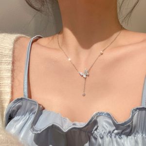 Mobius Ring Three Second Heartbeat Necklace Womens Luxury Lightweight Unique Student Gift Girlfriend Clavicle Chain Jewelry