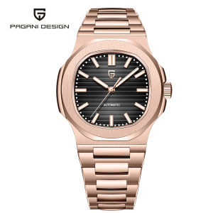 Pagani Design | PAGANI DESIGN Mens Watches 2026 New Rose gold Luxury Automatic Watch Men Stainless steel Mechanical Wrist watch For Men Gift