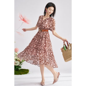Misoshine | Elegant Comfortable Flowery Dress