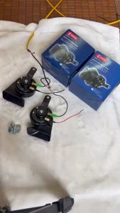 COMBO 2 đôi còi sên Denso gắn cho các dòng xe máy ô ôt. ÂM thanh cực lớn. Điện 12v và 24v