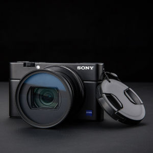 JJC อลูมิเนียมอัลลอยด์แหวนรองเลนส์กล้องถ่ายรูปฟิลเตอร์ CPL UV เคลือบหลายชั้น รุ่น Sony ZV-1 ZV-1 II ZV1M2 RX100 VI RX100 Canon II มาร์คฝาครอบเลนส์และตัวยึดว ราคาเสริมสวย