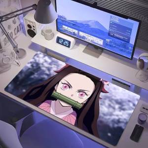 Bandai | Demon Slayer Water Hashira Gaming Mouse Pad Large Rubber Keyboard Desk Mat With 2MM Stitched Edge Design