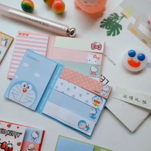 Creative Cute Cartoon Sticky Notes | Marker Memo Notepad for Office School and Stationery Needs