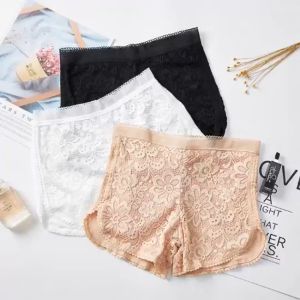 Quần Lót Nữ Cotton Quần Mặc Váy Cotton Tăm Viền Ren Co Giãn 4 Chiều Chống Cuộn You&Me Bra - 2019