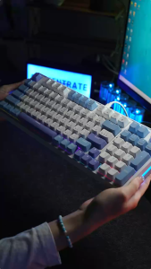 ZIFRIEND AG98 คีย์บอร์ดเกมมิ่งเมคานิคอล 90% Hot Swappable แบบมีสาย คีย์บอร์ดคัสตอมแบบแกสเกต