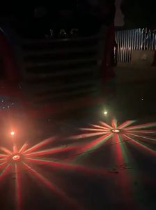 Đèn chiếu gầm xe máy xe ô tô đủ màu ánh sáng mẫu kim loại - ATN