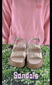 2024 Leisure Fashion Open Toe Flat Bottom Breathable and Lightweight One Step Sandals